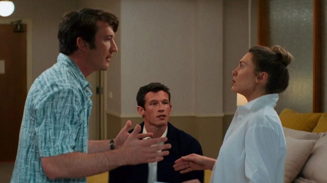 Eternity : Fotos Callum Turner, Elizabeth Olsen, Miles Teller