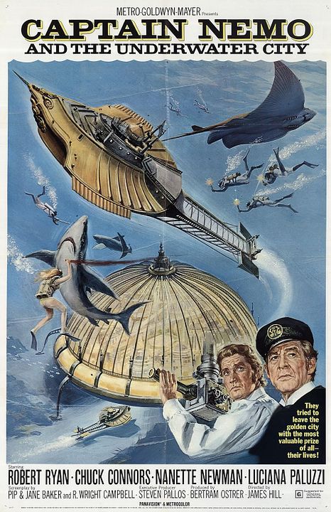 Capitão Nemo e a Cidade Flutuante : Poster