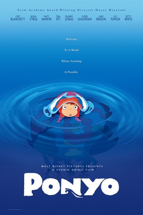 Ponyo - Uma Amizade que Veio do Mar : Poster