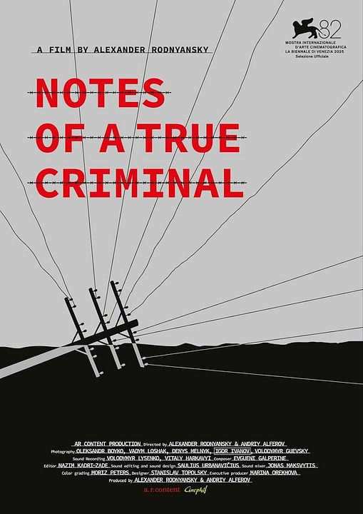 Anotações de Um Criminoso : Poster