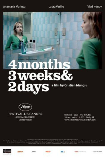 4 Meses, 3 Semanas e 2 Dias : Poster