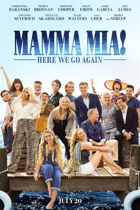 Mamma Mia! Lá Vamos Nós de Novo : Poster