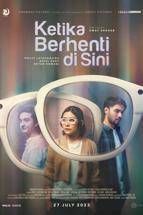 Ketika Berhenti di Sini : Poster