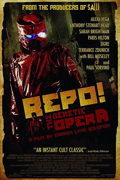 Repo! The Genetic Opera : Poster