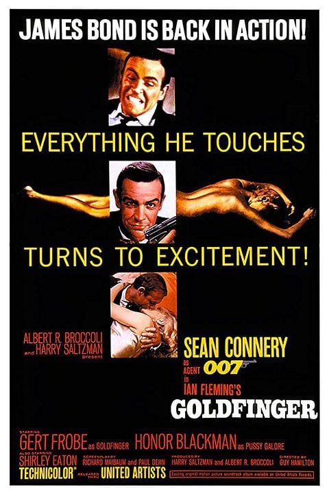 007 Contra Goldfinger : Poster