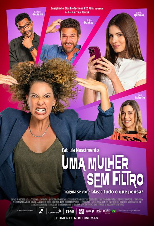 Uma Mulher Sem Filtro : Poster