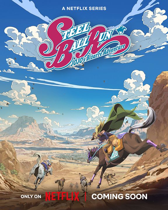 STEEL BALL RUN JoJo’s Bizarre Adventure : Poster