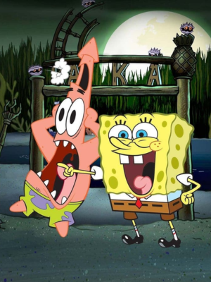 Bob Esponja; Acampamento do Terror : Poster
