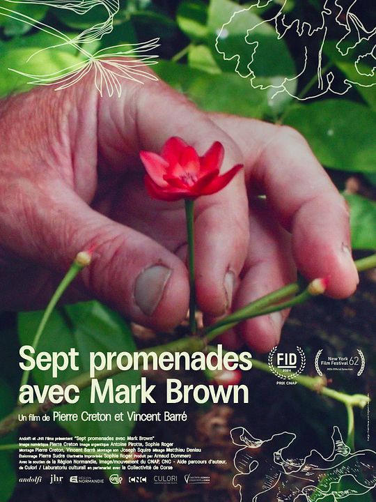 7 Caminhadas com Mark Brown : Poster