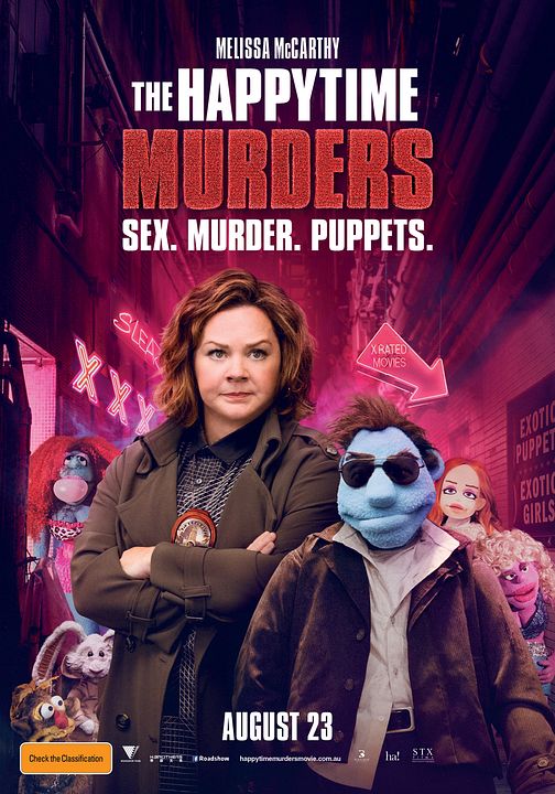Crimes em Happytime : Poster