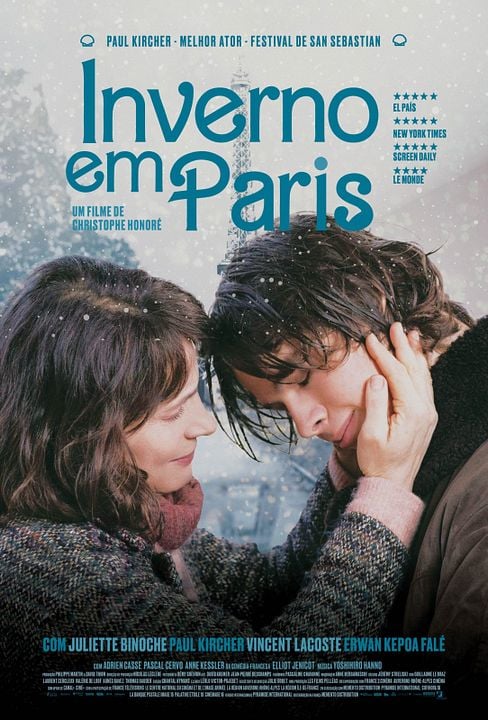 Inverno em Paris : Poster