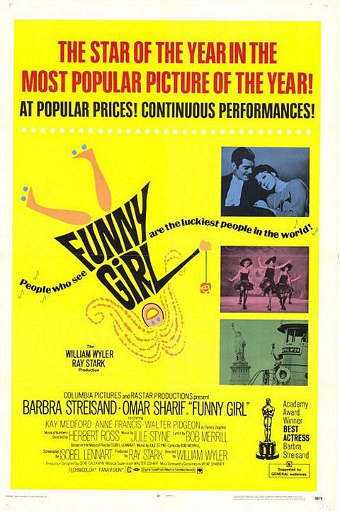 Funny Girl - A Garota Genial : Poster