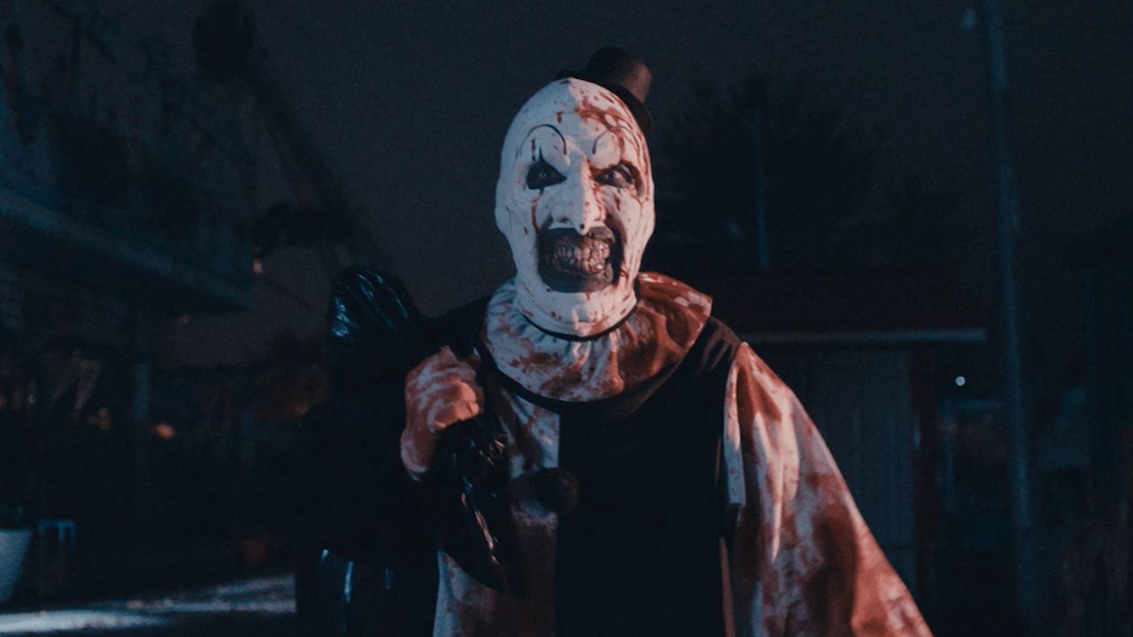 ESSE PALHAÇO METE MUITO MEDO 😱 #filmes #filmesdeterror #terrifier