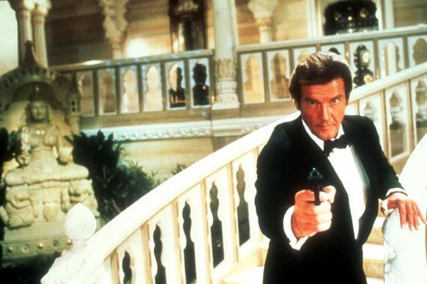 007 Contra Octopussy : Fotos John Glen, Roger Moore