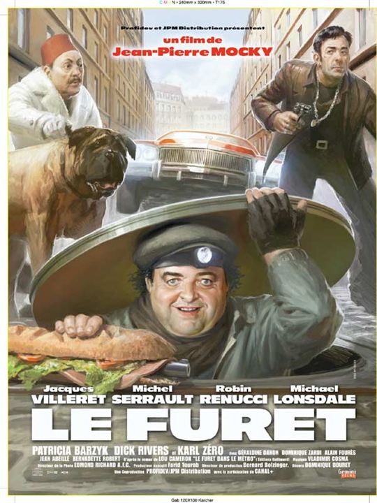 Poster Jean-Pierre Mocky, Robin Renucci, Michel Serrault