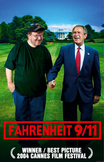Fahrenheit 11 de Setembro : Fotos Michael Moore, George W. Bush