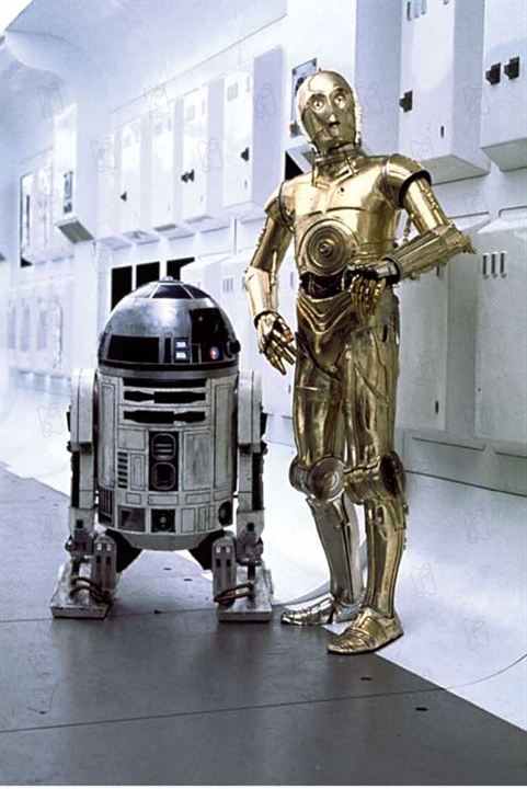 Star Wars : Fotos George Lucas, Anthony Daniels