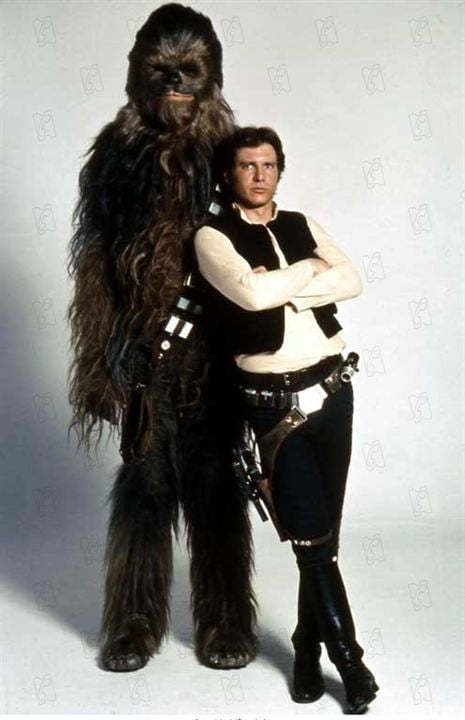 Star Wars : Fotos Peter Mayhew, Harrison Ford, George Lucas
