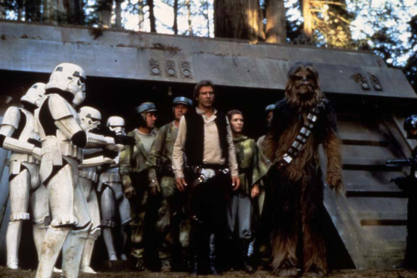Star Wars: O Retorno de Jedi : Fotos Harrison Ford, Carrie Fisher, Richard Marquand, Peter Mayhew