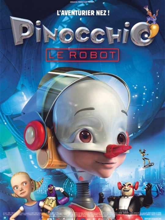 Pinocchio 3000 : Poster Daniel Robichaud