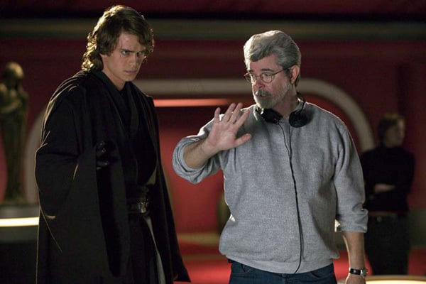 Star Wars: A Vingança dos Sith : Fotos Hayden Christensen, George Lucas