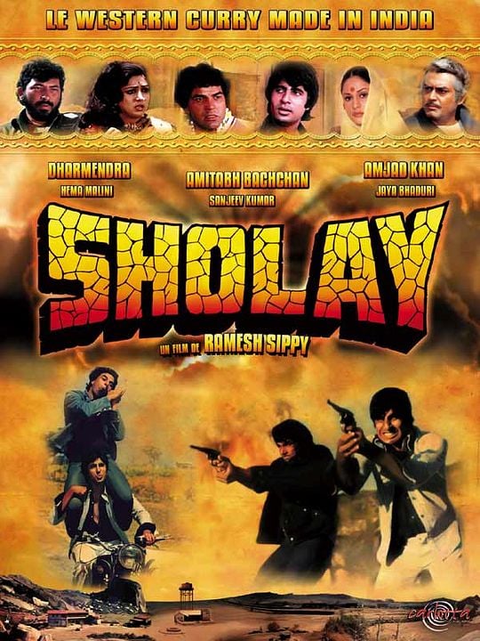 Sholay : Poster Ramesh Sippy