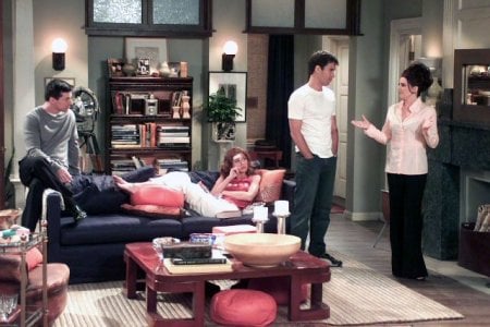 Fotos Sean Hayes, Eric McCormack, Debra Messing, Megan Mullally