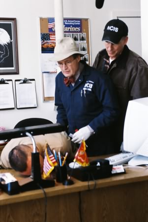 Fotos David McCallum, Mark Harmon