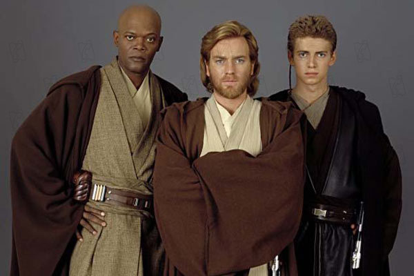 Star Wars: Ataque dos Clones : Fotos Hayden Christensen, Samuel L. Jackson, Ewan McGregor