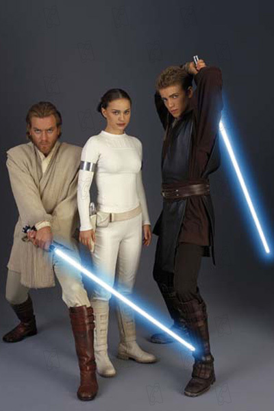 Star Wars: Ataque dos Clones : Fotos Hayden Christensen, Ewan McGregor, Natalie Portman