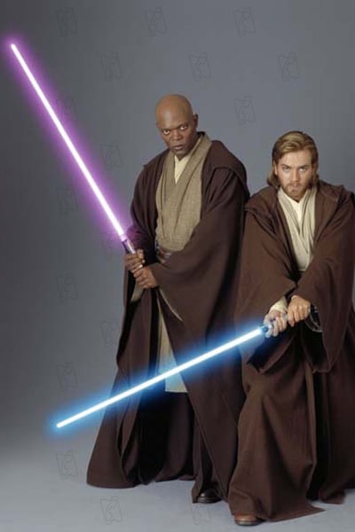 Star Wars: Ataque dos Clones : Fotos Samuel L. Jackson, Ewan McGregor