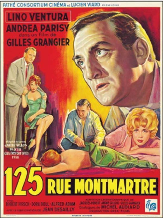 O Caso da Rua Monmartre : Poster Gilles Grangier