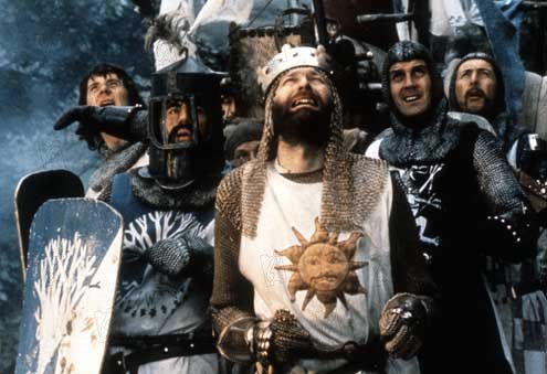 Monty Python em Busca do Cálice Sagrado : Fotos Terry Jones, Graham Chapman