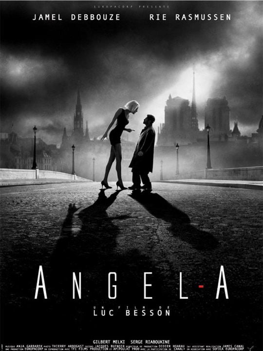 Angel-A : Poster Rie Rasmussen, Jamel Debbouze