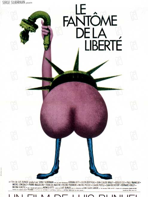 O Fantasma da Liberdade : Poster Luis Buñuel