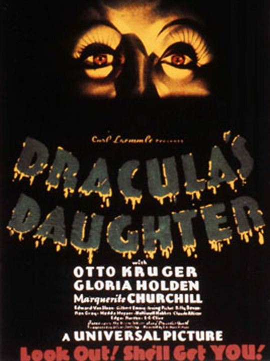 A Filha de Drácula : Poster Lambert Hillyer