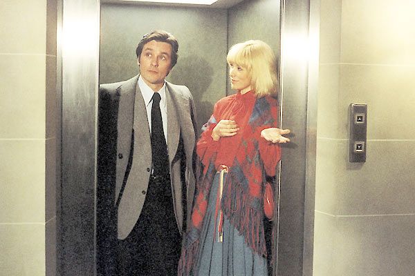 Fotos Alain Delon, Mireille Darc, Edouard Molinaro