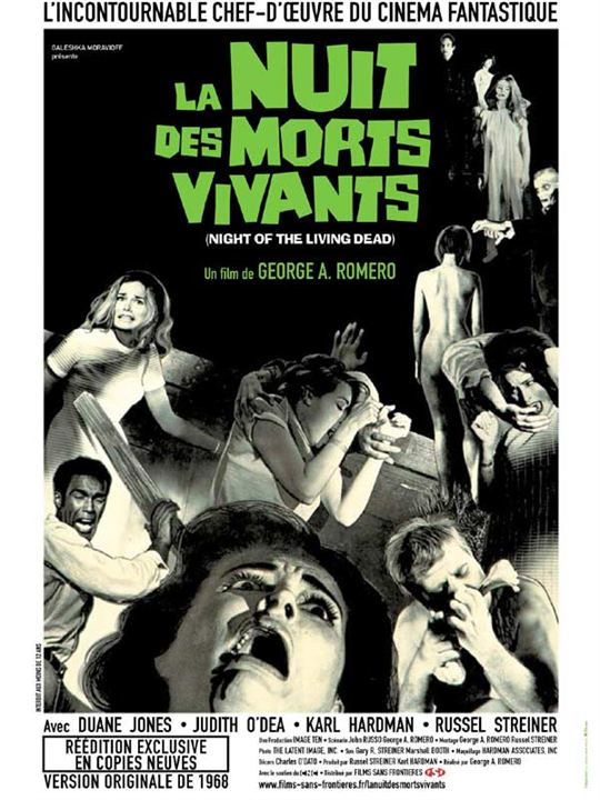 A Noite dos Mortos-Vivos : Poster George A. Romero