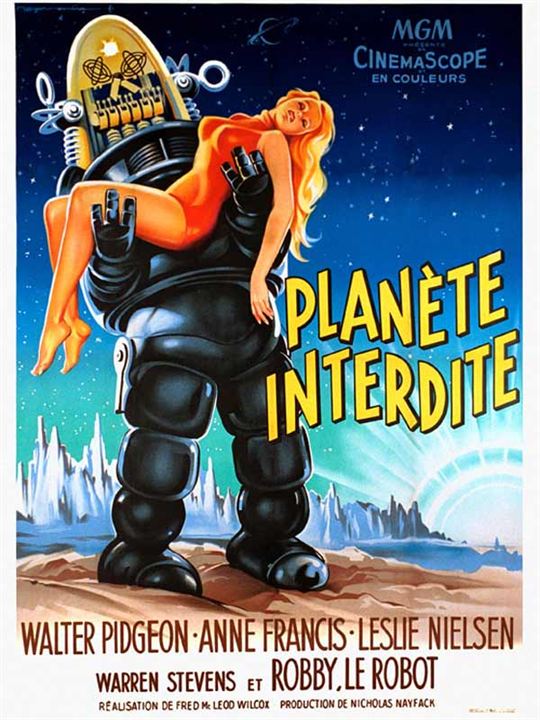 Planeta Proibido : Poster Fred M. Wilcox