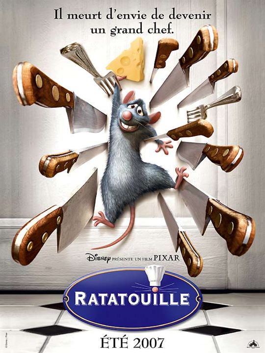 Ratatouille : Poster Jan Pinkava