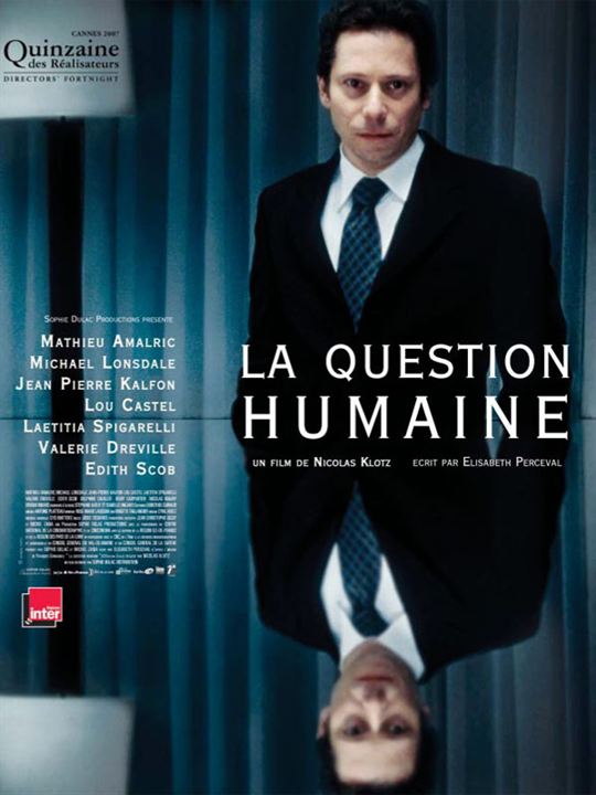 A Questão Humana : Poster Nicolas Klotz