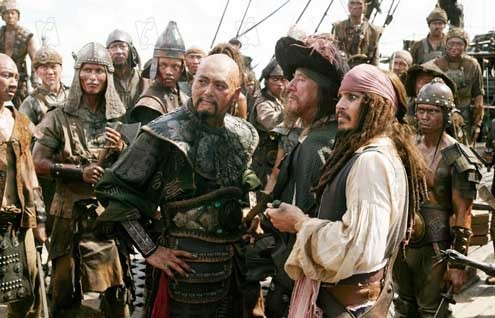 Piratas do Caribe - No Fim do Mundo : Fotos Chow Yun-Fat, Johnny Depp, Gore Verbinski