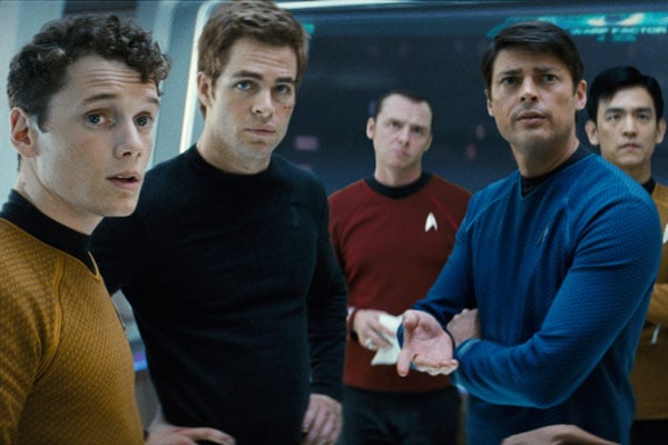 Star Trek : Fotos John Cho, Chris Pine, Simon Pegg, Anton Yelchin, Karl Urban