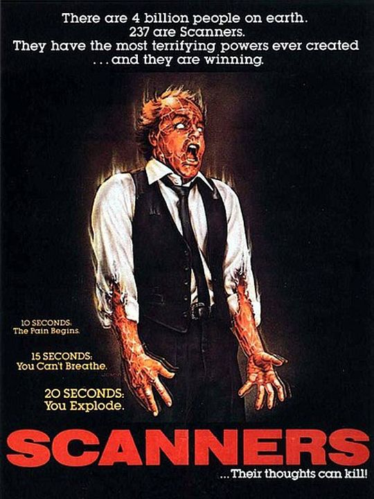 Scanners - Sua Mente Pode Destruir : Poster
