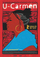 Carmen na África : Poster