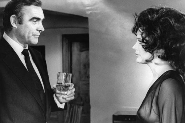 007 - Os Diamantes São Eternos : Fotos Jill St John, Sean Connery