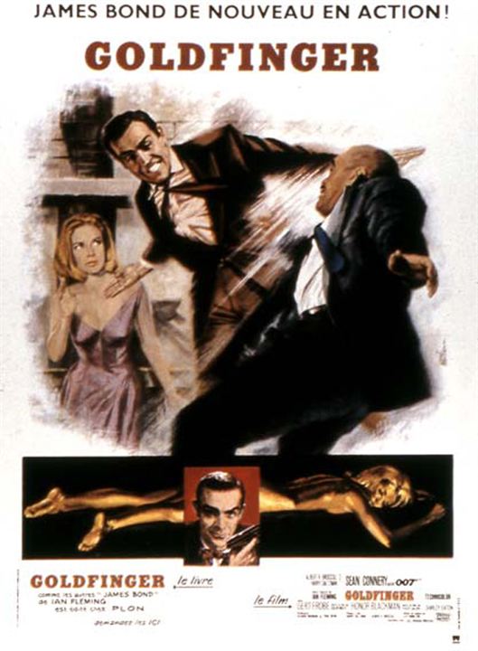 007 Contra Goldfinger : Poster Honor Blackman