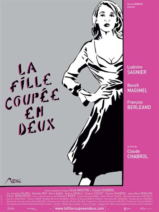 Uma Garota Dividida em Dois : Poster Claude Chabrol