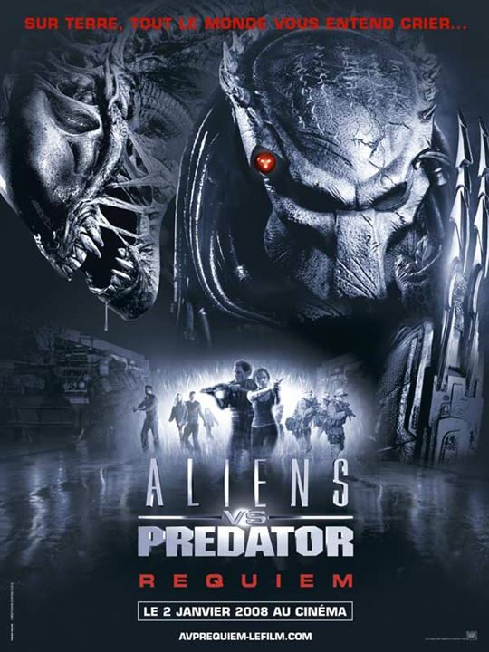 Alien vs. Predador 2 : Poster Colin Strause, Greg Strause
