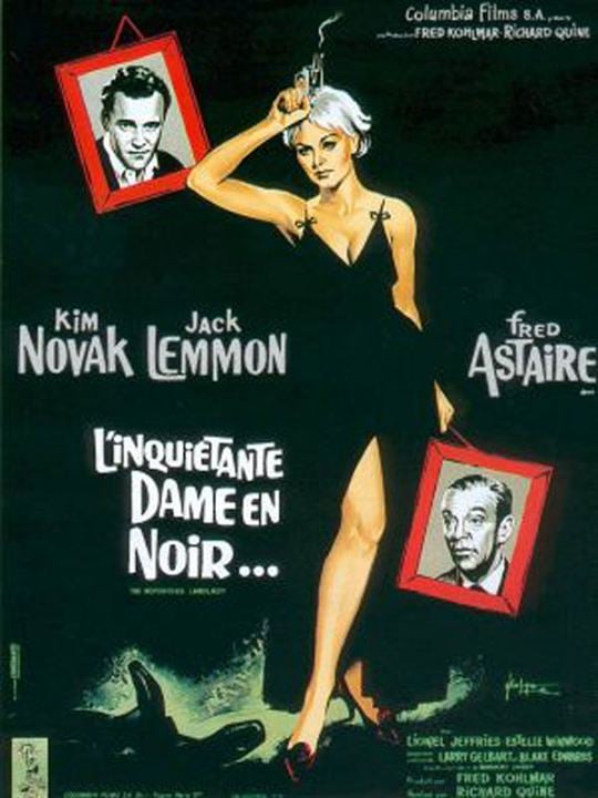 Aconteceu Num Apartamento : Poster Fred Astaire, Kim Novak